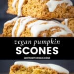 Vegan Pumpkin Scones